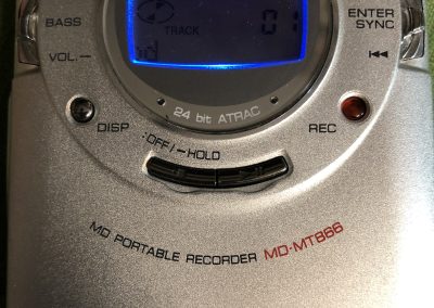 2000 Sharp MD Portable Recorder MD-MT866 - IMG_1103